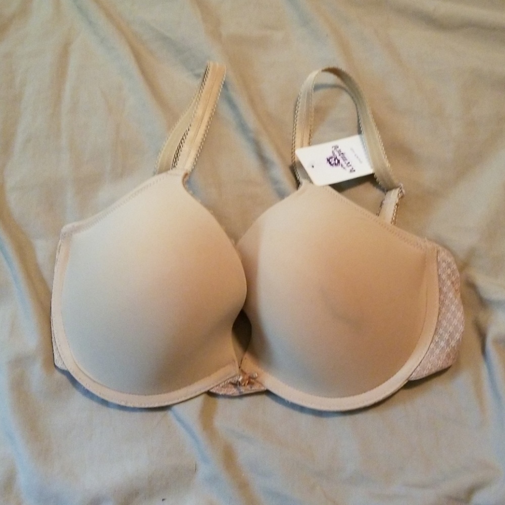 Nude colored bra